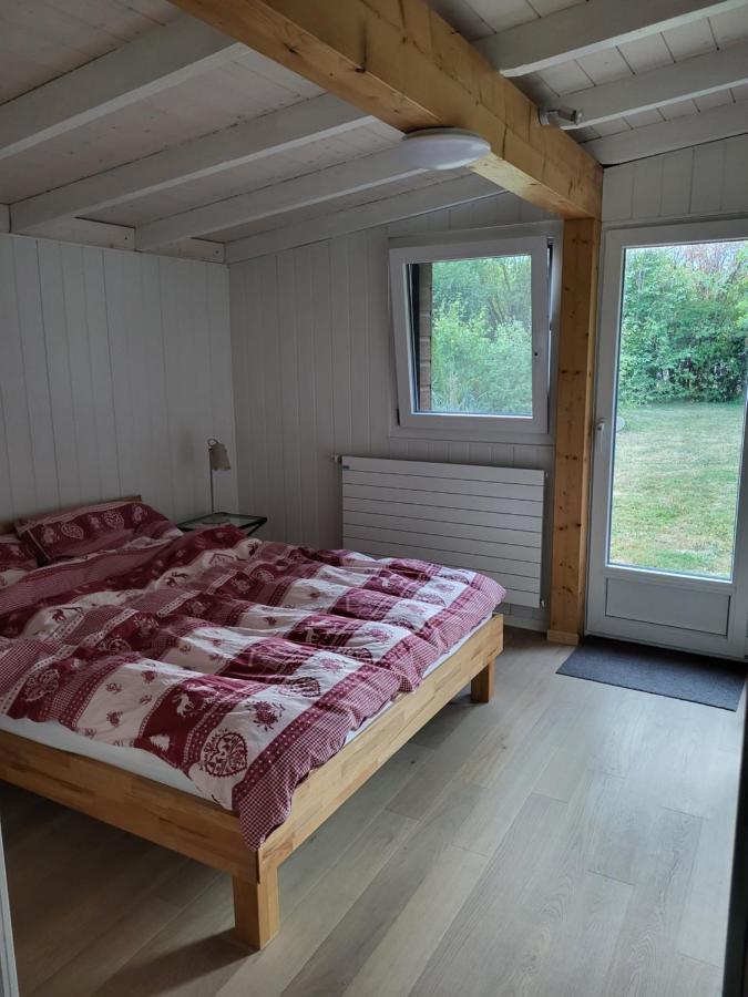 Rhône Cottage 4 Noville Esterno foto