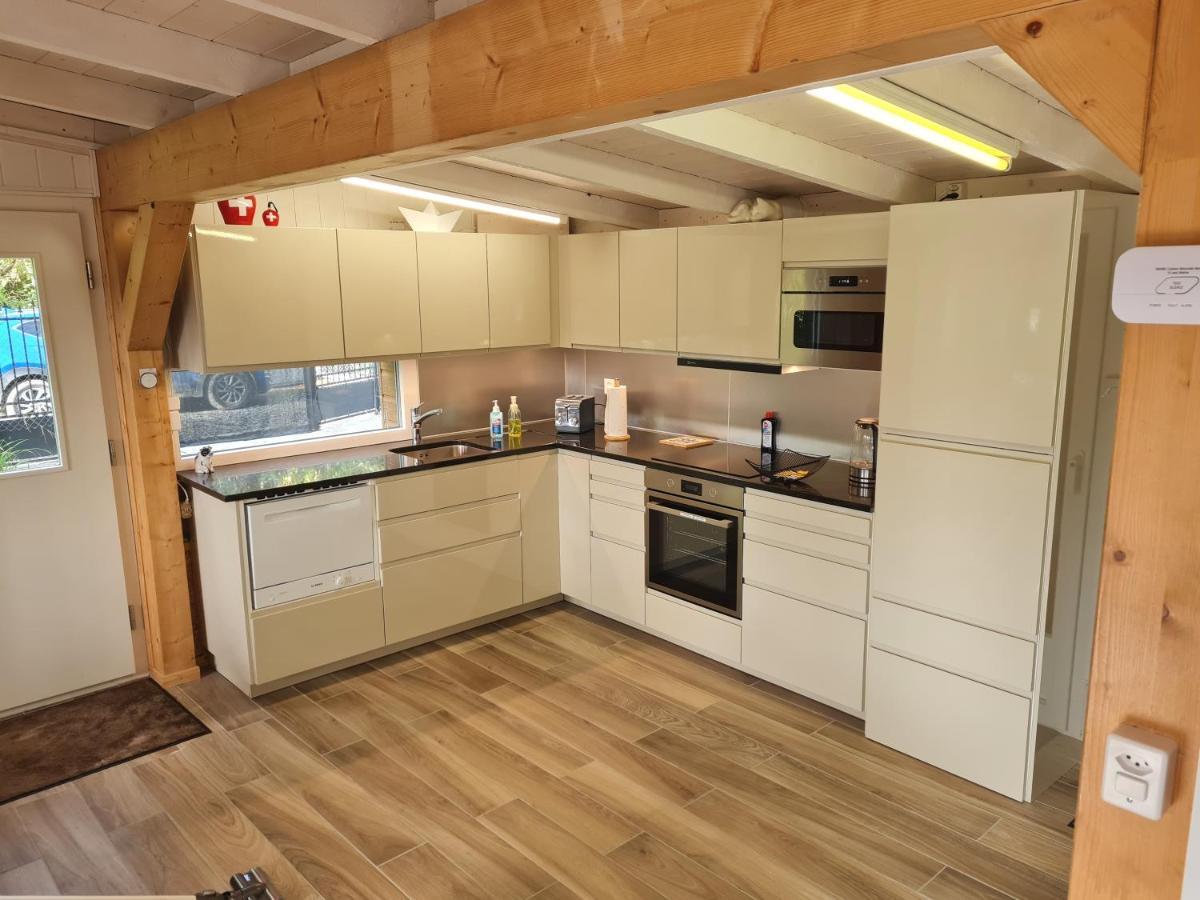 Rhône Cottage 4 Noville Esterno foto