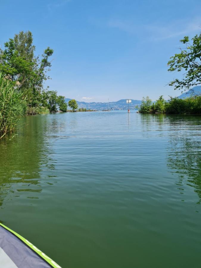 Rhône Cottage 4 Noville Esterno foto